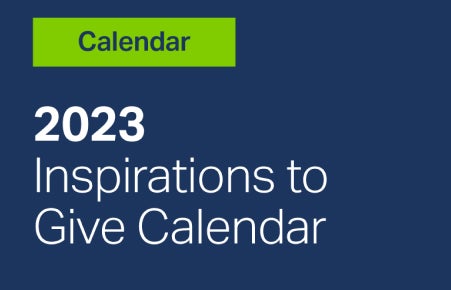 2023 Inspirations to Give Calendar