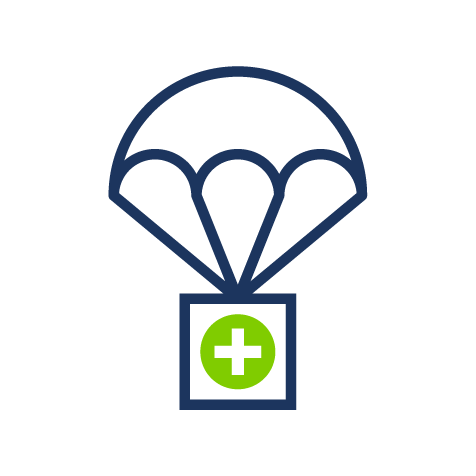 disaster relief icon